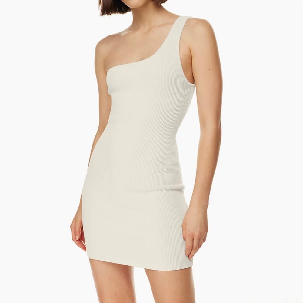 ARITZIA BABATON SCULT KNIT ONE SHOULDER